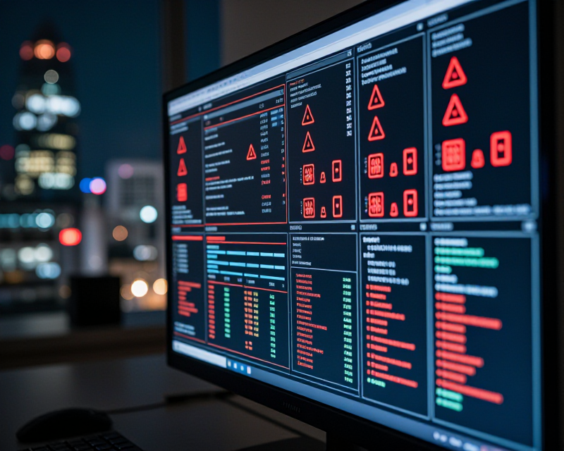 Cybersecurity Breach Concept