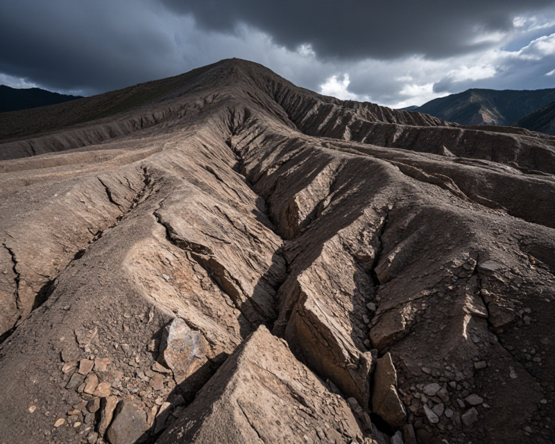 Cinematic Seismic Activity Landscape