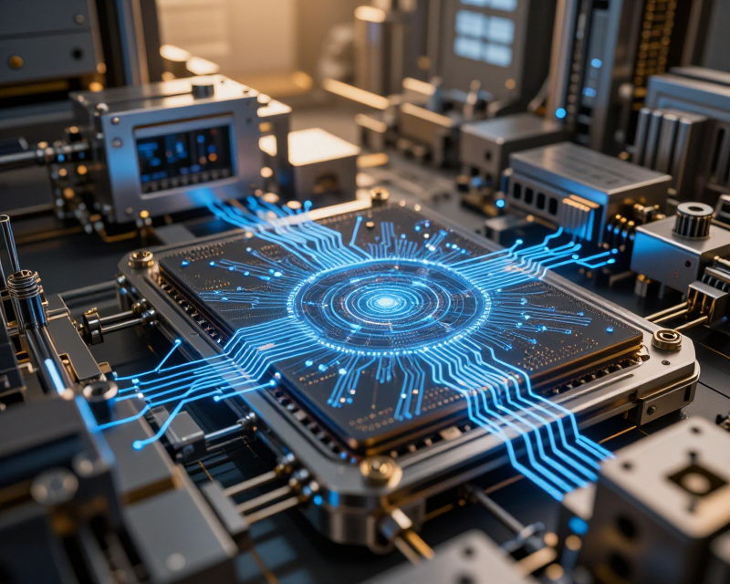 Futuristic Semiconductor and AI Hub