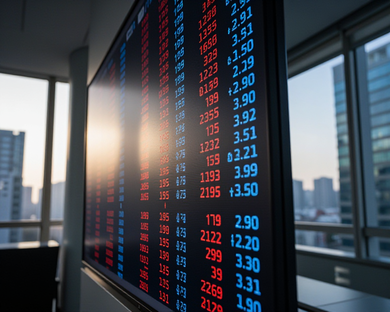 Stock Market Ticker Display