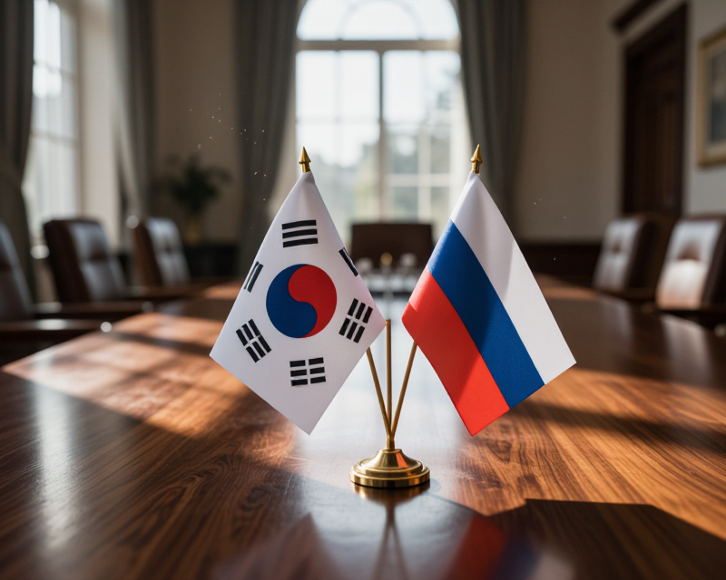 Diplomatic Meeting Atmosphere
