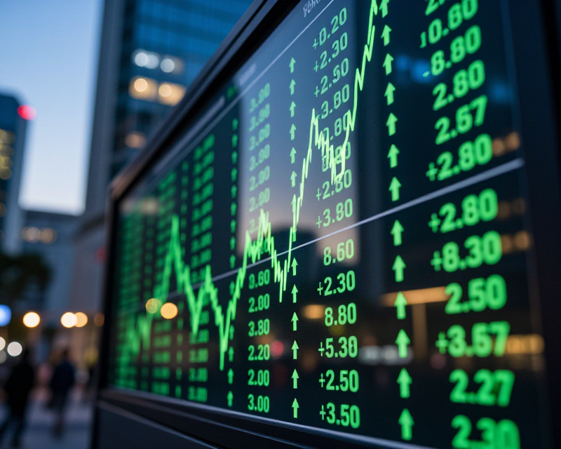 Rising KOSDAQ Market Trend