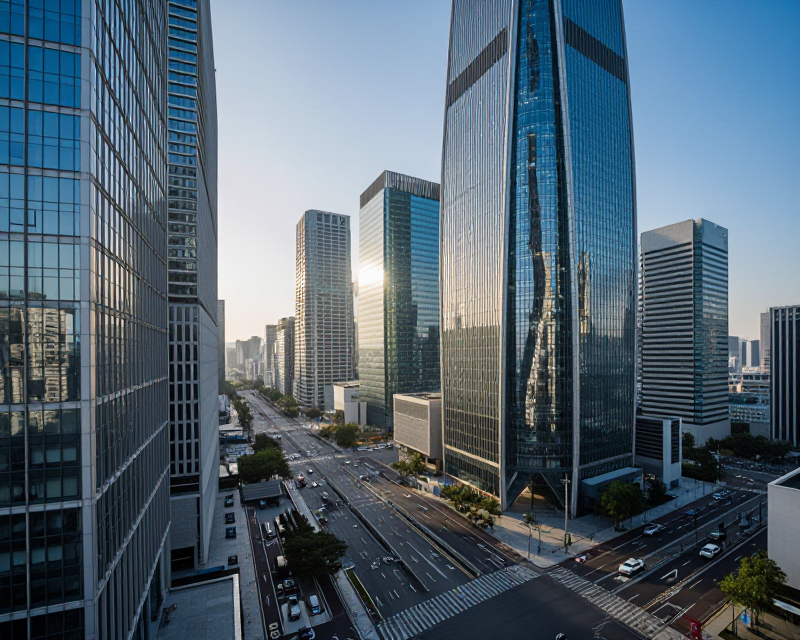 Corporate Merger Concept in Seoul